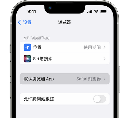 色达苹果手机维修店分享如何在iPhone上设置默认浏览器 